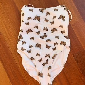 Peixoto 
Groot One Piece Swimsuit 
Leopard